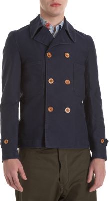 Comme des Gar&ccedil;ons SHIRT Stonewashed Peacoat