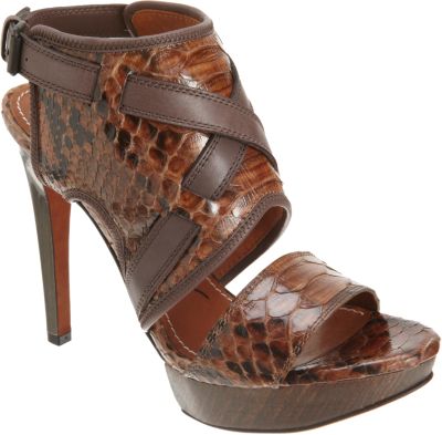Lanvin Python Platform Sandal