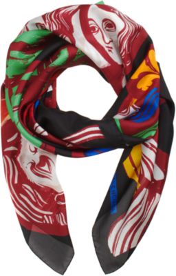 Balenciaga Musician Print Scarf