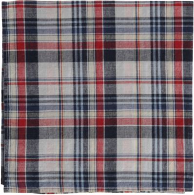 Michael Bastian Plaid Pocket Square