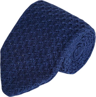 Piombo Solid Knit Tie