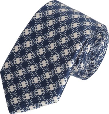 Piombo Check Tie
