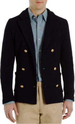 Camoshita Double-Breasted Cardigan
