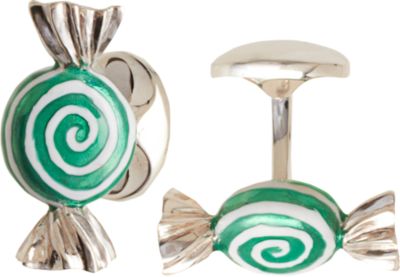 Deakin & Francis Swirl Candy Cufflinks