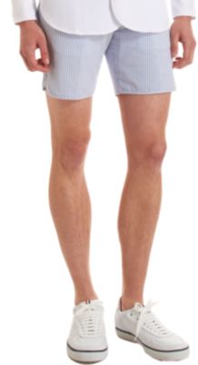 Black Fleece Seersucker Stripe Short