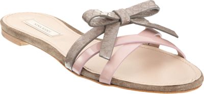 Nina Ricci Watersnake Bow Slide