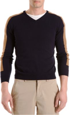Carven Contrast Knit Sweater