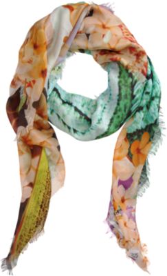 Mary Katrantzou Balalaika Green Scarf