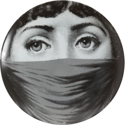 Fornasetti Theme & Variation Decorative Plate #091