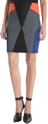 Cynthia Rowley Colorblock Skirt