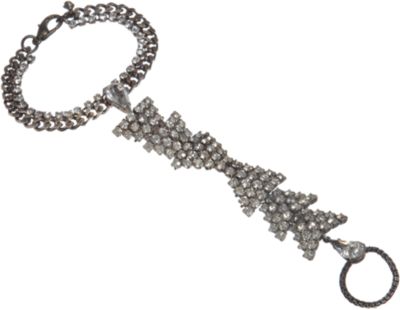 Alyssa Norton Rhinestone Hand Piece Chain