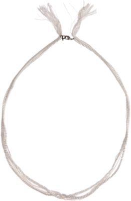 Alyssa Norton Braided Silk & Multi-Chain Necklace