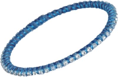 Alyssa Norton Silk & Rhinestone Bangle