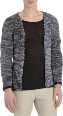 The Elder Statesman Three-Button Cardigan