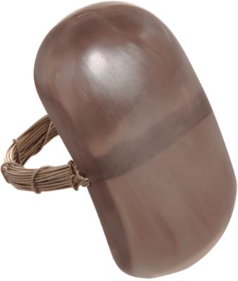 Deborah Rhodes Mod Stone Napkin Ring