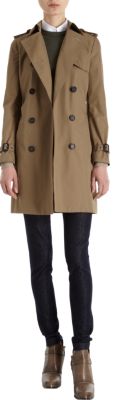Barneys New York Short Trench