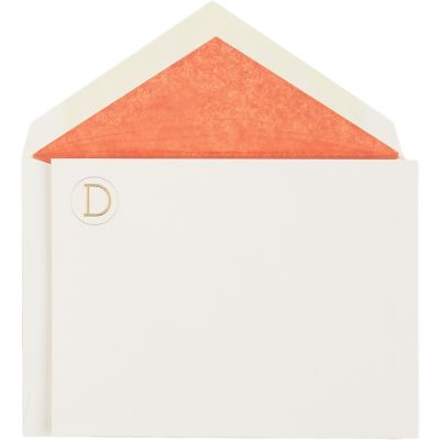 Connor 'D' Monogram Card Set