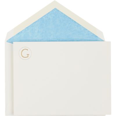 Connor 'G' Monogram Card Set