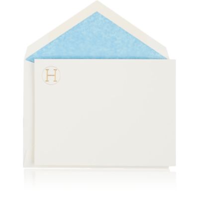 Connor 'H' Monogram Card Set