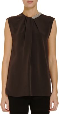 3.1 Phillip Lim Beaded Neck Top