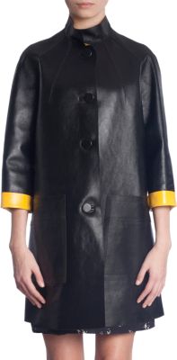 Marni Mock Neck Coat