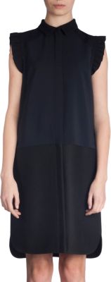 Marni Shoulder Ruffle Dress