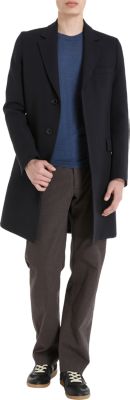 Maison Martin Margiela Covered Placket Overcoat