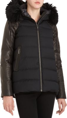 Ashley B - Fur trim Puffer Coat