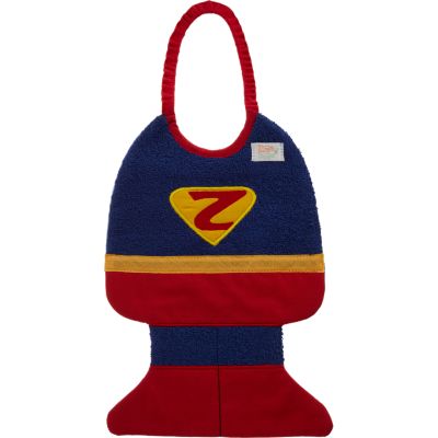 Zigozago Superhero Bib