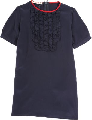 Marni - Ruffled Bib Dress