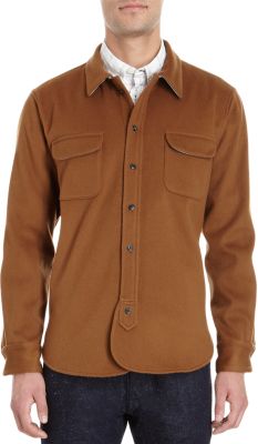 Maison Kitsun&eacute; - Button Overshirt