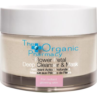 The Organic Pharmacy Flower Petal Deep Cleanser and Mask 60g