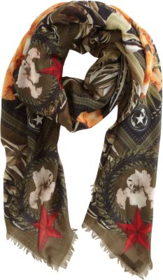 Givenchy - Birds of Paradise Square Scarf