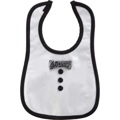 Mini Maniacs Little Man Bow Tie Bib