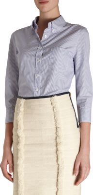 Boy. by Band of Outsiders - Cropped Sleeve Shirt