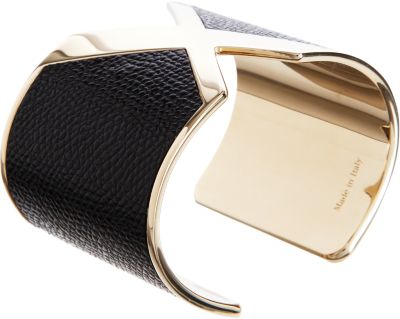 Valextra - Leather 'X' Cuff
