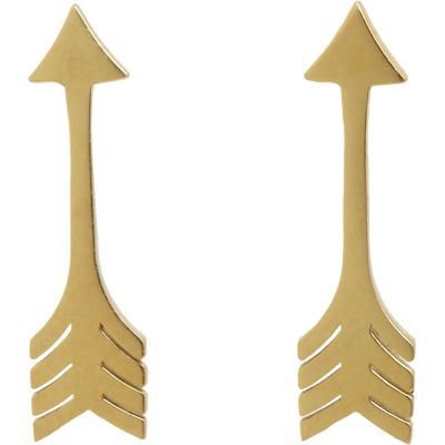 Jennifer Meyer Gold Arrow Stud Earrings