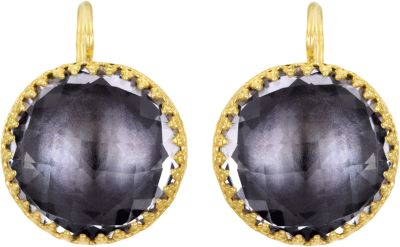 Larkspur & Hawk - Topaz Olivia Button Earrings