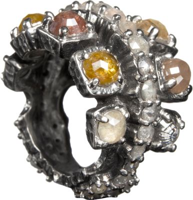 Nak Armstrong - Rustic Mogul Diamond Ring