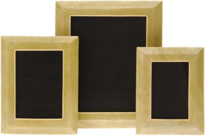R & Y Augousti Celadon Shagreen Frames