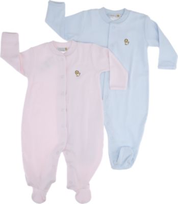 Barneys New York Solid Ribbed Footies