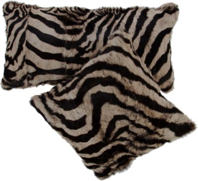 Adrienne Landau Zebra Rabbit Pillow