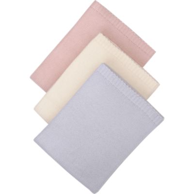 Barneys New York Thick Knit Blankets