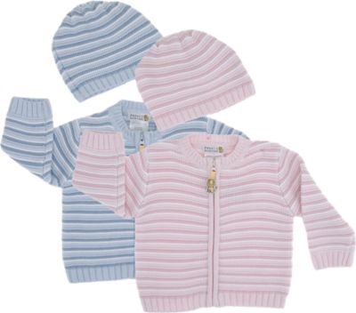 Barneys New York Sweater/Hat Set