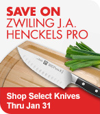 Shop Select Knives Thru Jan 31