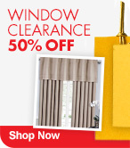 50% off Window Clearance