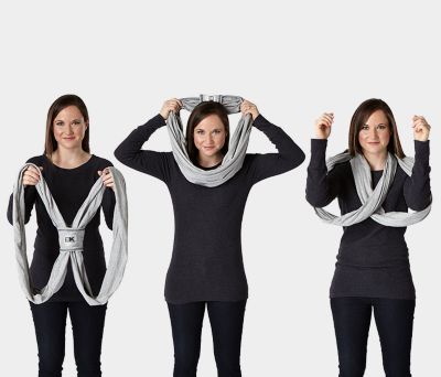 Baby K'tan® Baby Carrier in Eggplant buybuy BABY