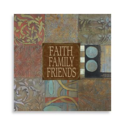 Faith, Family, Friends Wall Art - Bed Bath & Beyond