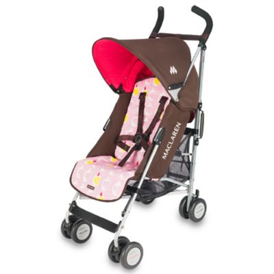 pink maclaren buggy Cinosural International School