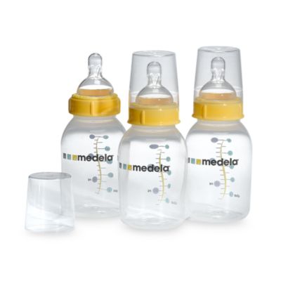 Medela® Set of Three 5-Ounce Breastmilk Bottles with Bonus 8-Ounce